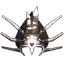 Bright Smokin' Specter Miter of the Hardy Noggin'