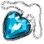 B-List Celebrity Heart Pendant (Rated 9 out of 5 Moons by K.B. Power and Associates)